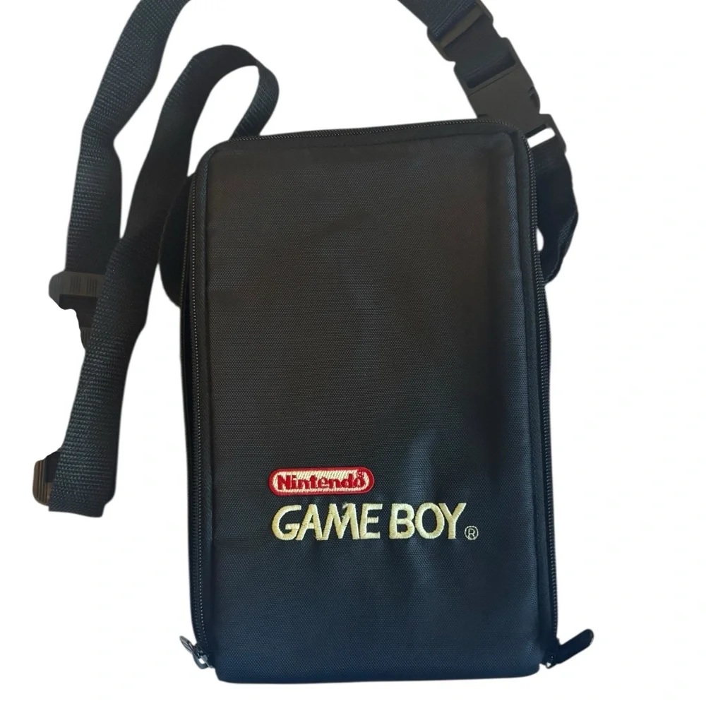 Nintendo Game Boy Black Messenger Bag